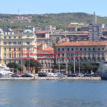 Riva Rooms Rijeka Exterior foto